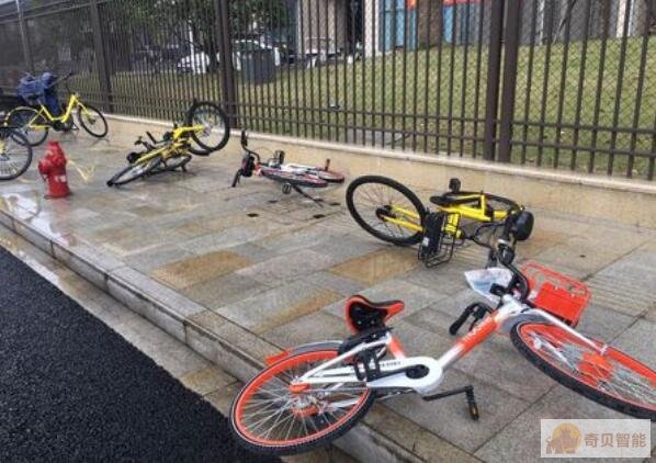 監控下不文明使用共享單車行為
